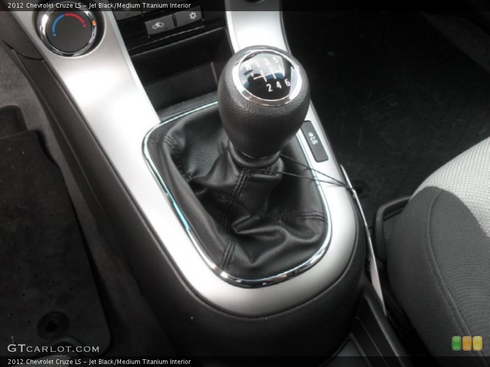 Jet Black/Medium Titanium Interior Transmission for the 2012 Chevrolet Cruze LS #59785355