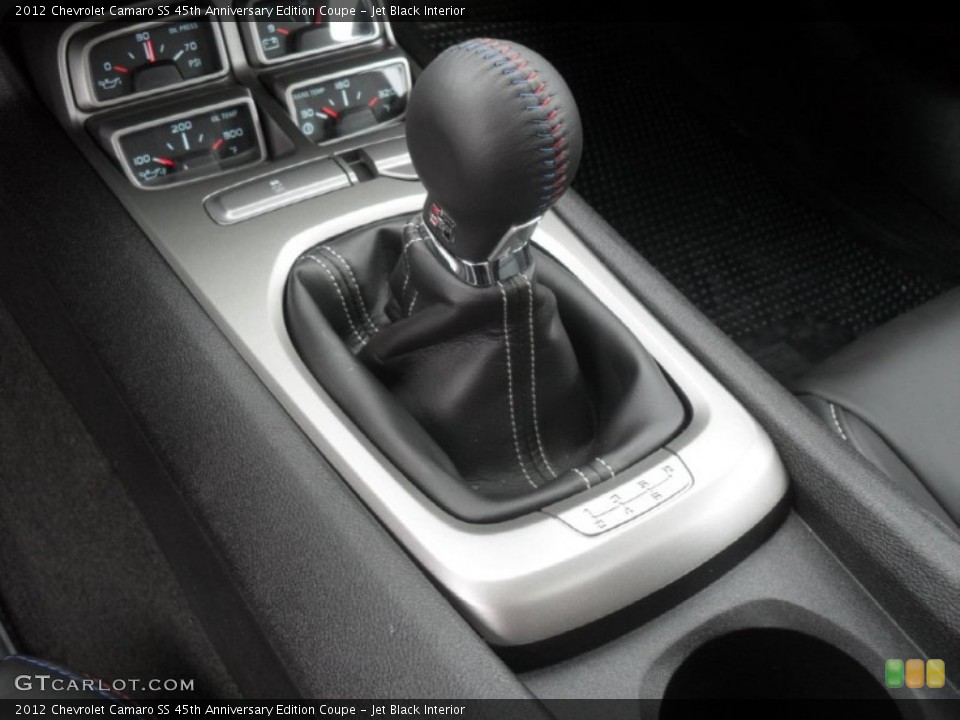 Jet Black Interior Transmission for the 2012 Chevrolet Camaro SS 45th Anniversary Edition Coupe #59786088