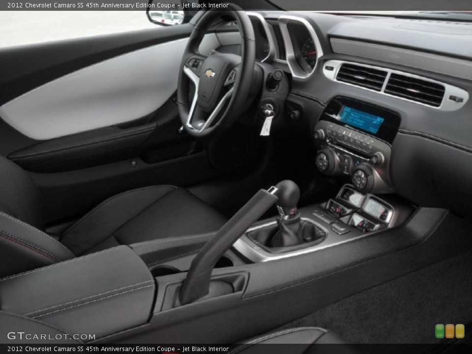 Jet Black Interior Photo for the 2012 Chevrolet Camaro SS 45th Anniversary Edition Coupe #59786186