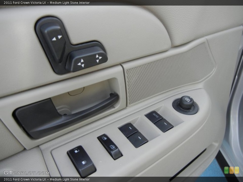 Medium Light Stone Interior Controls for the 2011 Ford Crown Victoria LX #59788358