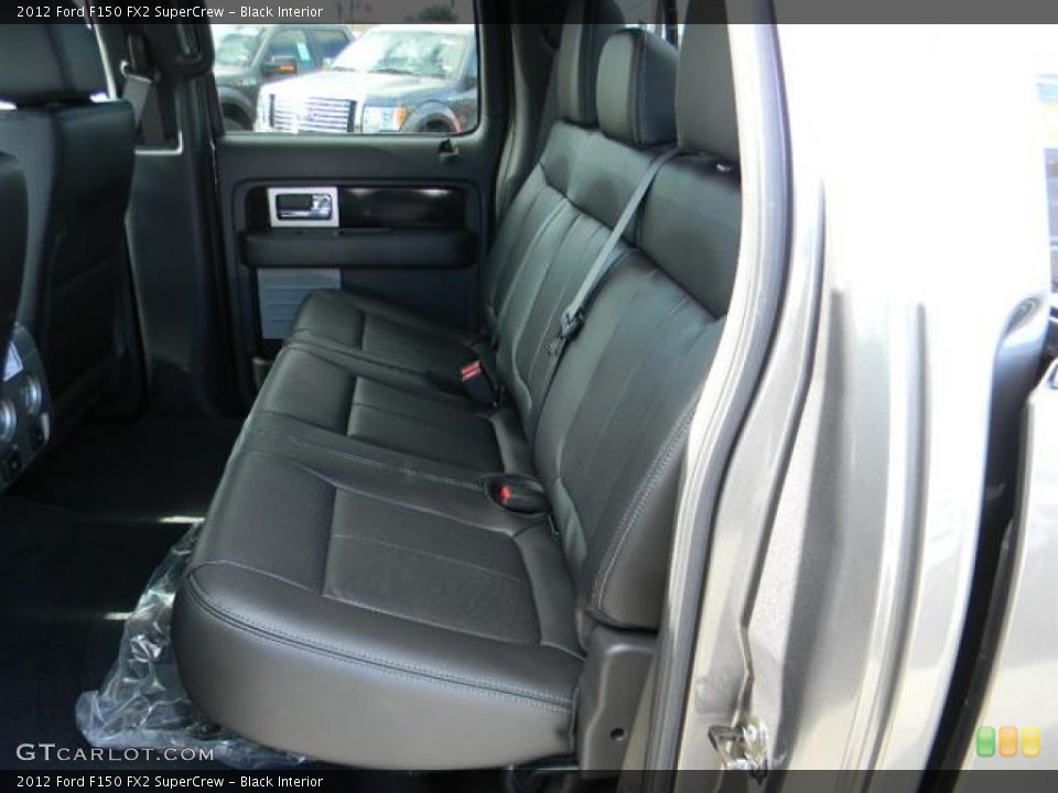 Black Interior Photo for the 2012 Ford F150 FX2 SuperCrew #59788739