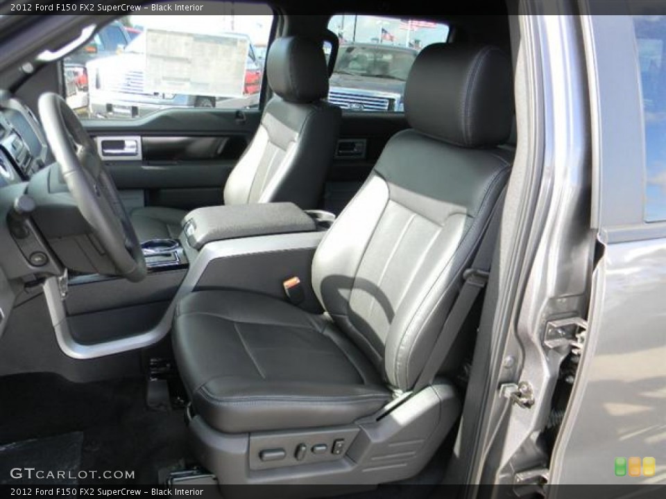 Black Interior Photo for the 2012 Ford F150 FX2 SuperCrew #59788745