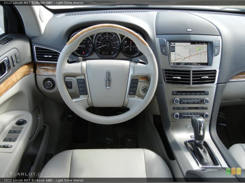Light Stone Interior Dashboard for the 2012 Lincoln MKT EcoBoost AWD #59790185
