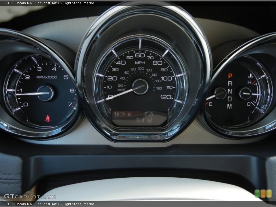 Light Stone Interior Gauges for the 2012 Lincoln MKT EcoBoost AWD #59790195