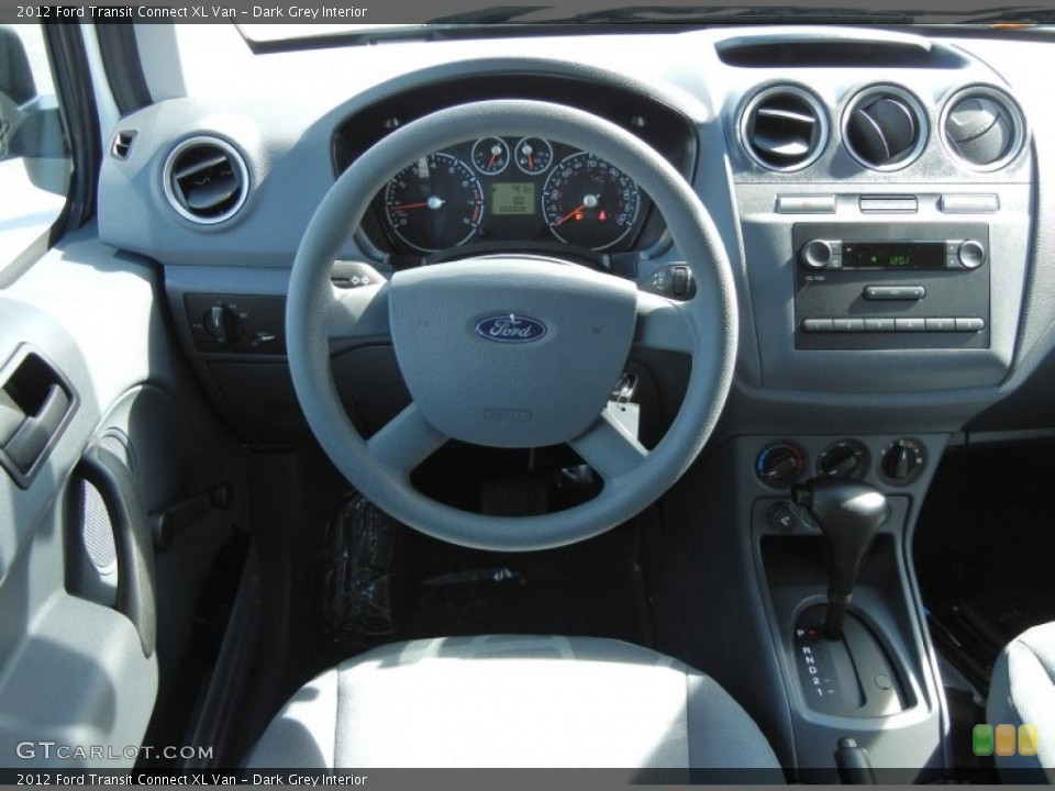 Dark Grey Interior Dashboard for the 2012 Ford Transit Connect XL Van #59790293