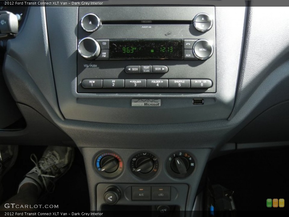 Dark Grey Interior Audio System for the 2012 Ford Transit Connect XLT Van #59790416