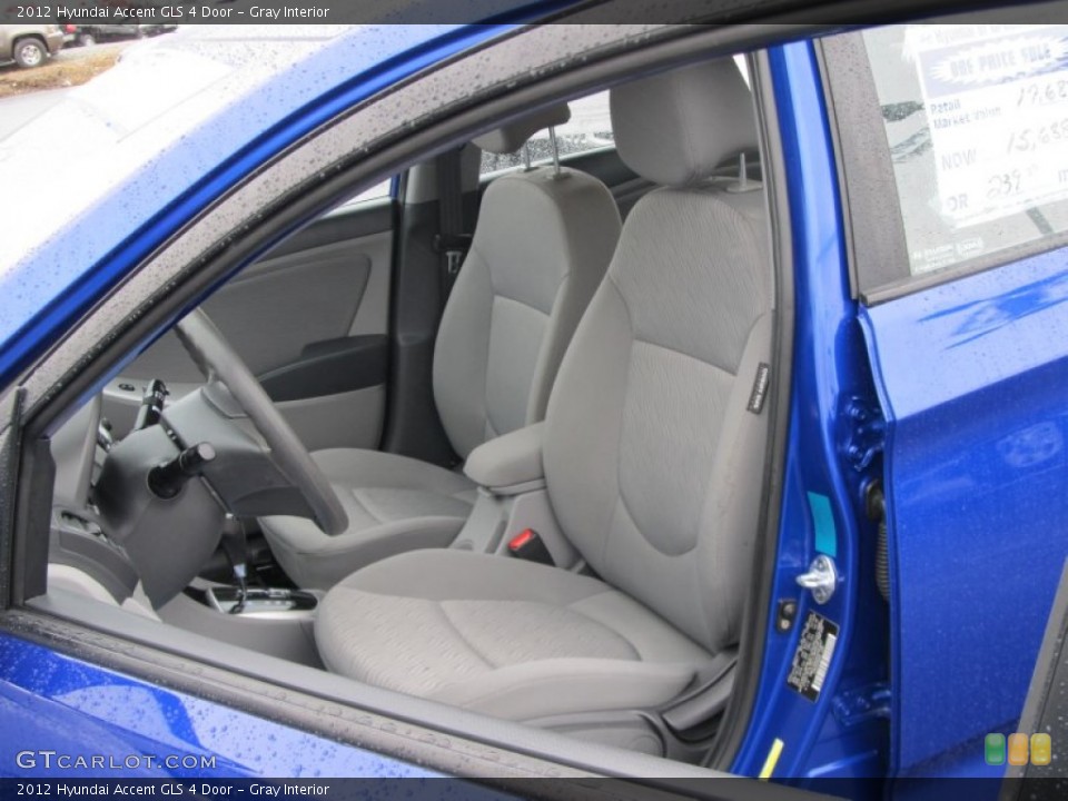 Gray Interior Photo for the 2012 Hyundai Accent GLS 4 Door #59790833
