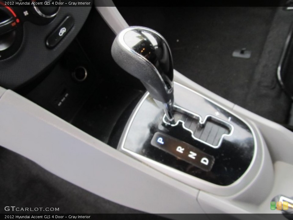 Gray Interior Transmission for the 2012 Hyundai Accent GLS 4 Door #59790855
