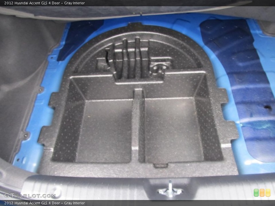 Gray Interior Trunk for the 2012 Hyundai Accent GLS 4 Door #59790911