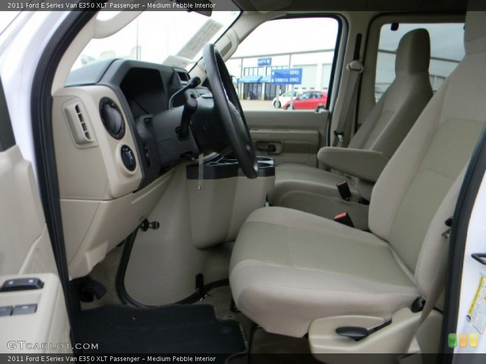 Medium Pebble Interior Photo for the 2011 Ford E Series Van E350 XLT Passenger #59791241