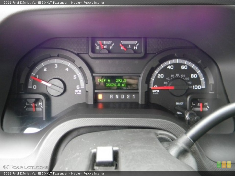 Medium Pebble Interior Gauges for the 2011 Ford E Series Van E350 XLT Passenger #59791264