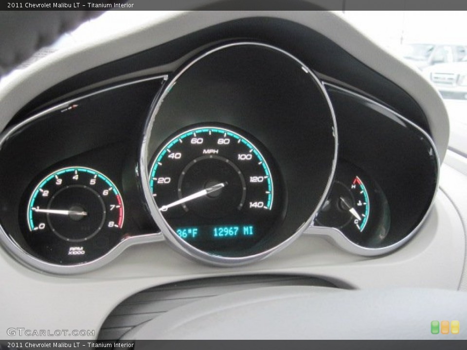 Titanium Interior Gauges for the 2011 Chevrolet Malibu LT #59793731