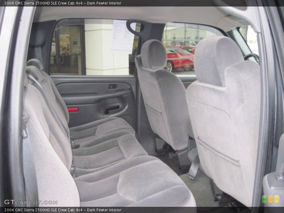 Dark Pewter Interior Photo for the 2004 GMC Sierra 2500HD SLE Crew Cab 4x4 #59793851