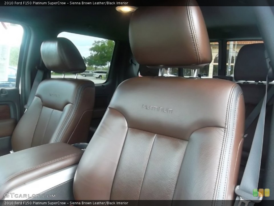 Sienna Brown Leather/Black Interior Photo for the 2010 Ford F150 Platinum SuperCrew #59793908