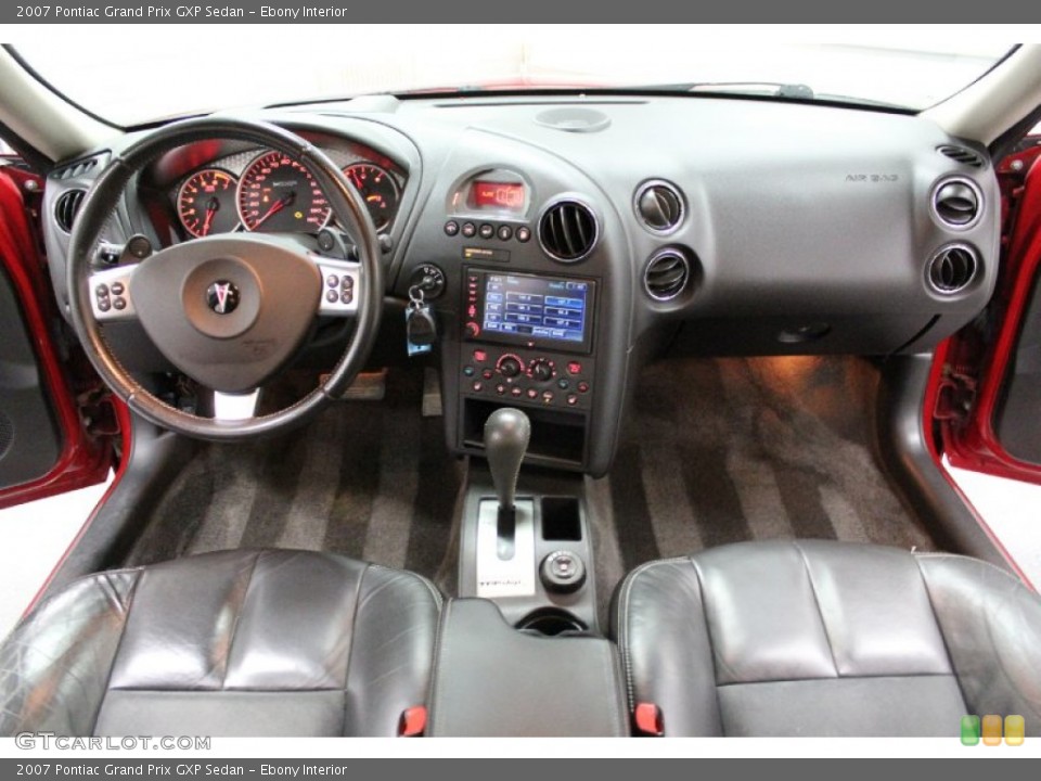 Ebony Interior Dashboard for the 2007 Pontiac Grand Prix GXP Sedan #59794352