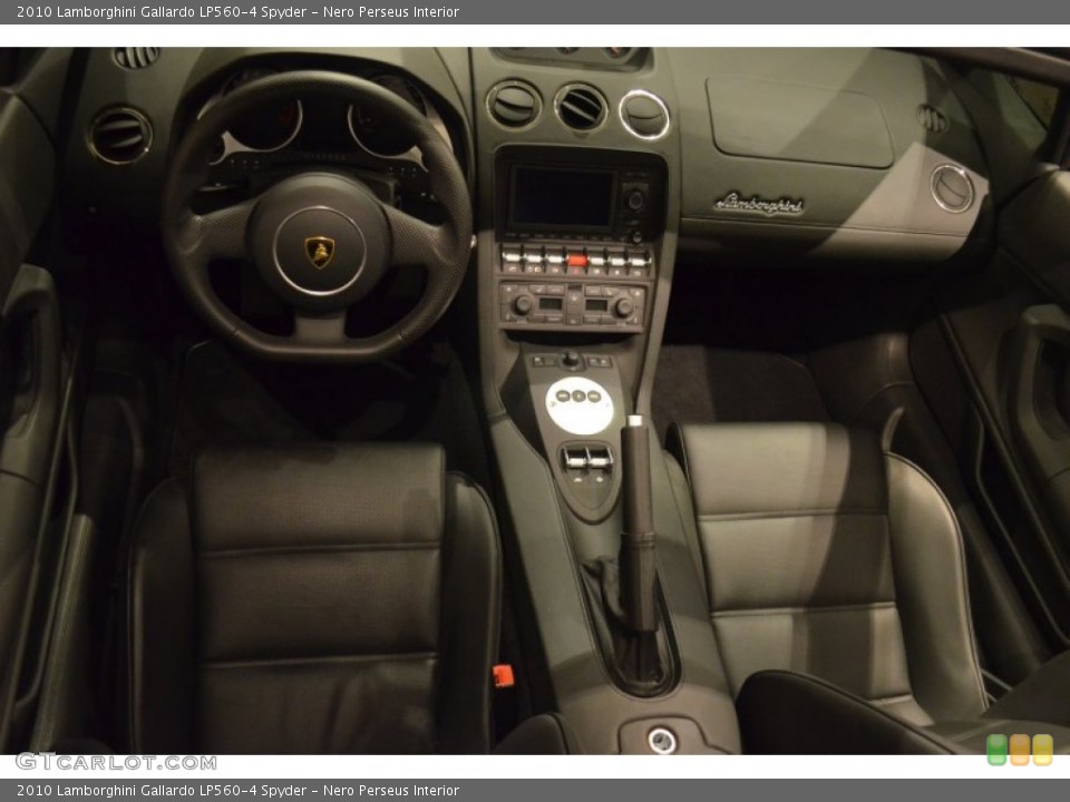 Nero Perseus Interior Dashboard for the 2010 Lamborghini Gallardo LP560-4 Spyder #59795447