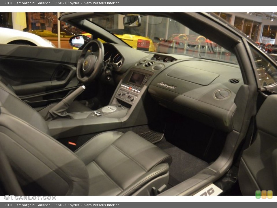 Nero Perseus Interior Dashboard for the 2010 Lamborghini Gallardo LP560-4 Spyder #59795459