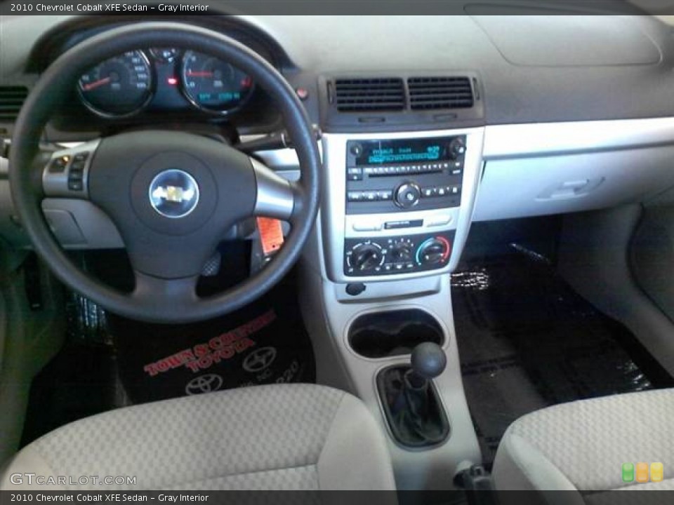 Gray Interior Dashboard for the 2010 Chevrolet Cobalt XFE Sedan #59796125