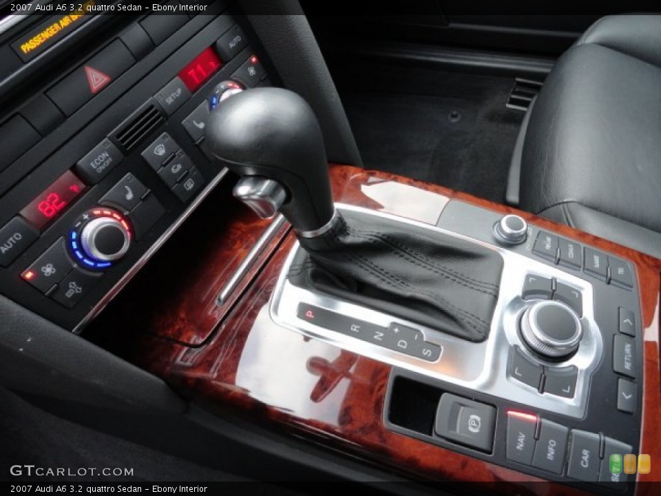 Ebony Interior Transmission for the 2007 Audi A6 3.2 quattro Sedan #59798938