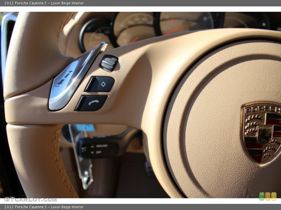 Luxor Beige Interior Transmission for the 2012 Porsche Cayenne S #59799018