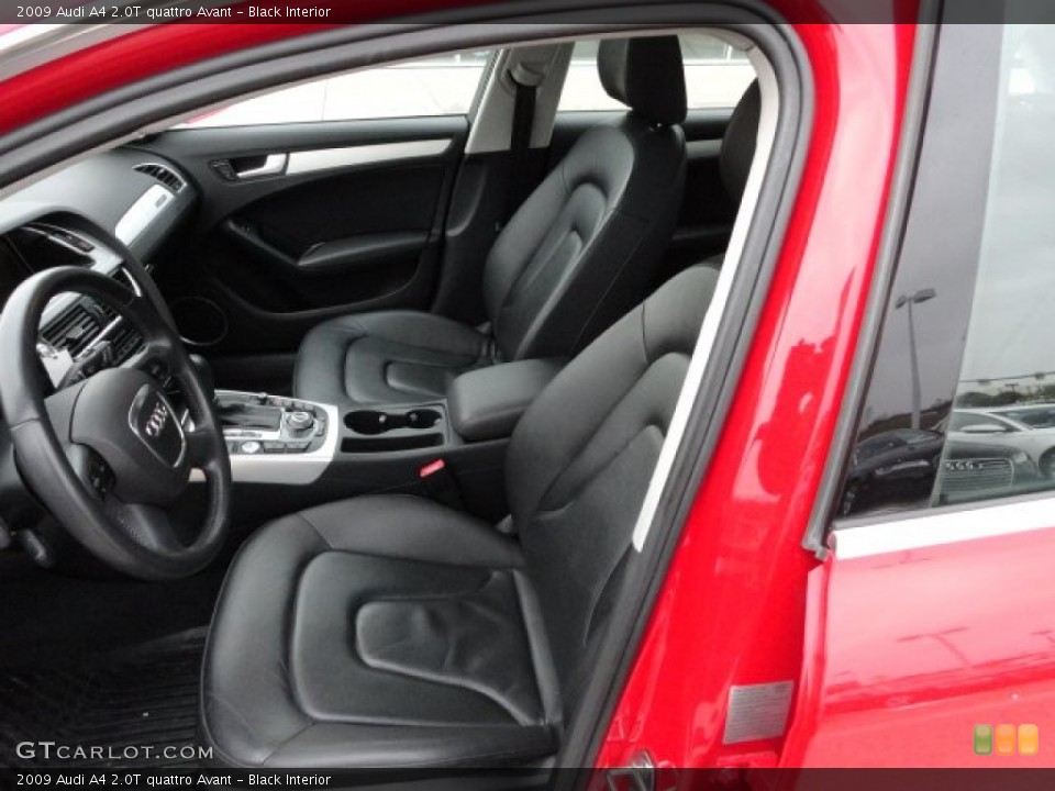 Black Interior Photo for the 2009 Audi A4 2.0T quattro Avant #59799060