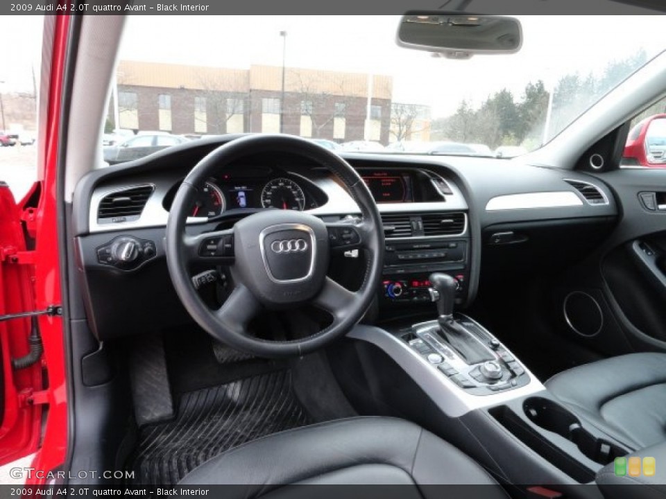 Black Interior Dashboard for the 2009 Audi A4 2.0T quattro Avant #59799087