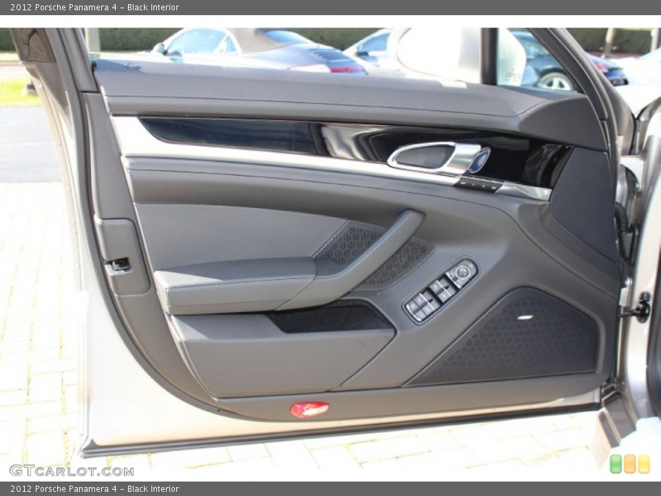 Black Interior Front Seat for the 2012 Porsche Panamera 4 #59799341