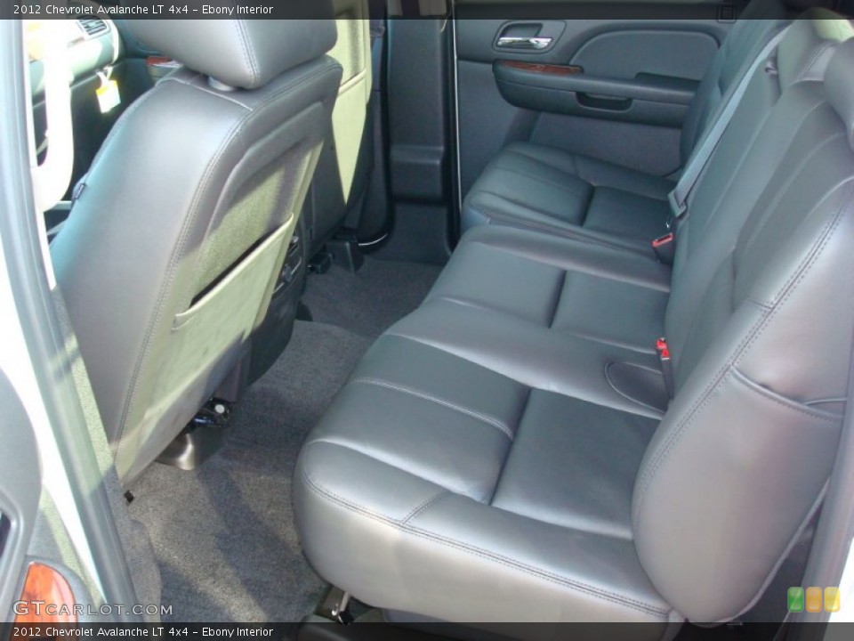 Ebony Interior Photo for the 2012 Chevrolet Avalanche LT 4x4 #59799951