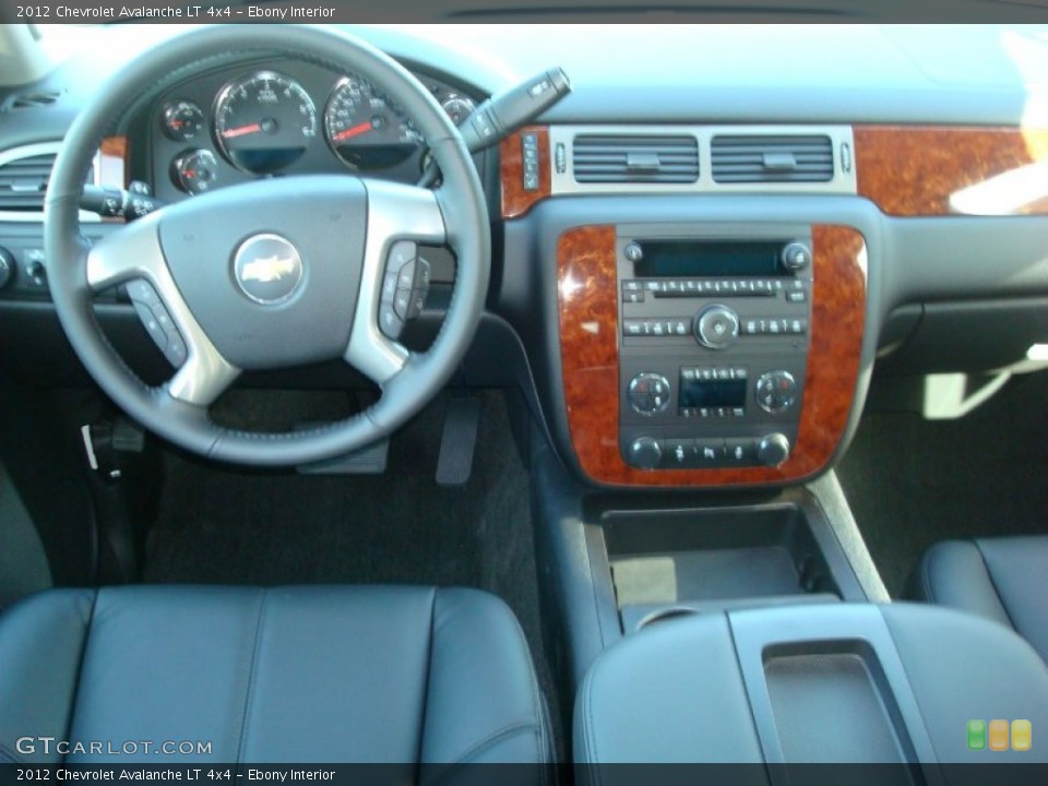 Ebony Interior Dashboard for the 2012 Chevrolet Avalanche LT 4x4 #59799958