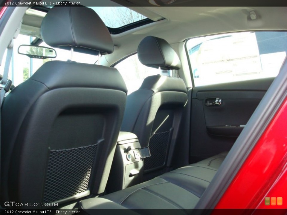 Ebony Interior Photo for the 2012 Chevrolet Malibu LTZ #59800023