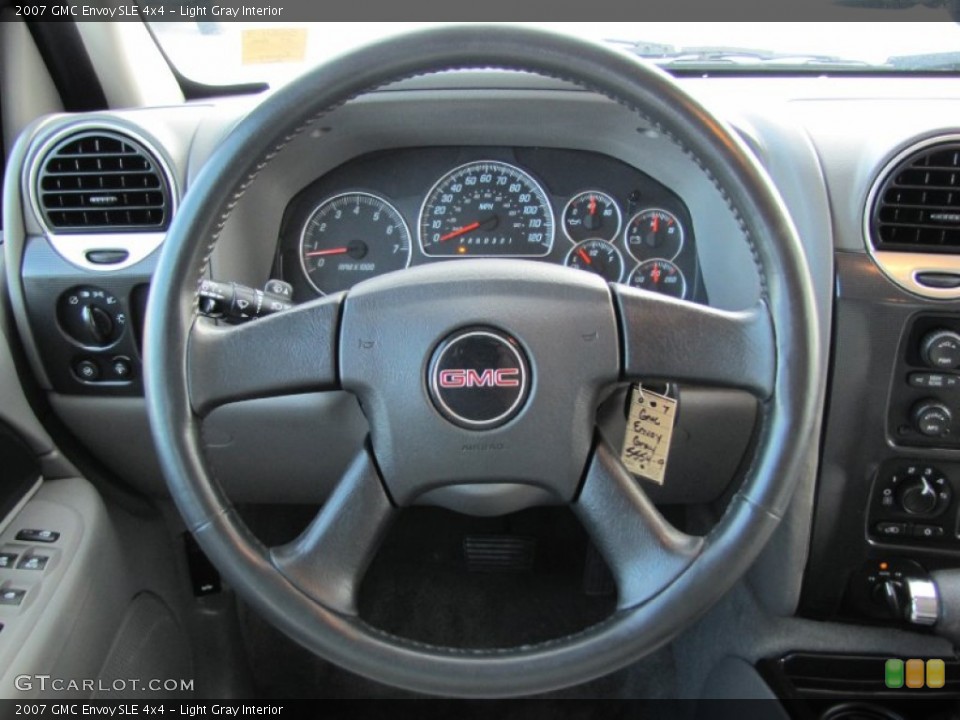 Light Gray Interior Steering Wheel for the 2007 GMC Envoy SLE 4x4 #59801109
