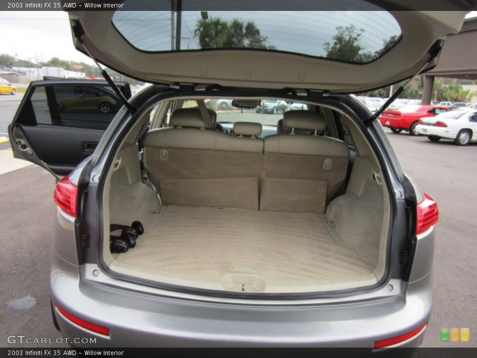 Willow Interior Trunk for the 2003 Infiniti FX 35 AWD #59801235