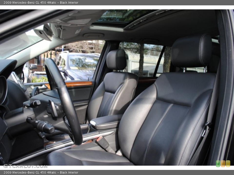 Black Interior Photo for the 2009 Mercedes-Benz GL 450 4Matic #59802459