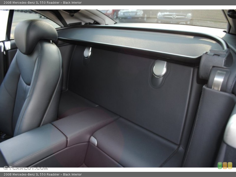 Black Interior Photo for the 2008 Mercedes-Benz SL 550 Roadster #59802781