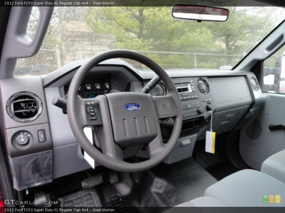Steel Interior Dashboard for the 2012 Ford F250 Super Duty XL Regular Cab 4x4 #59803169
