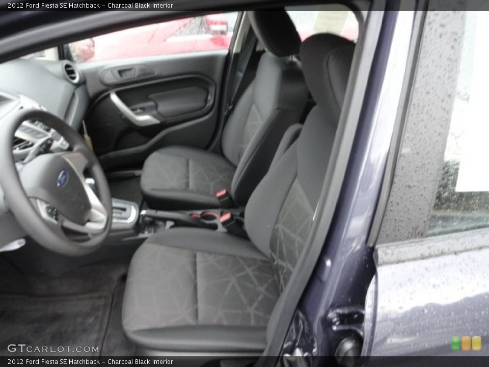 Charcoal Black Interior Photo for the 2012 Ford Fiesta SE Hatchback #59803842