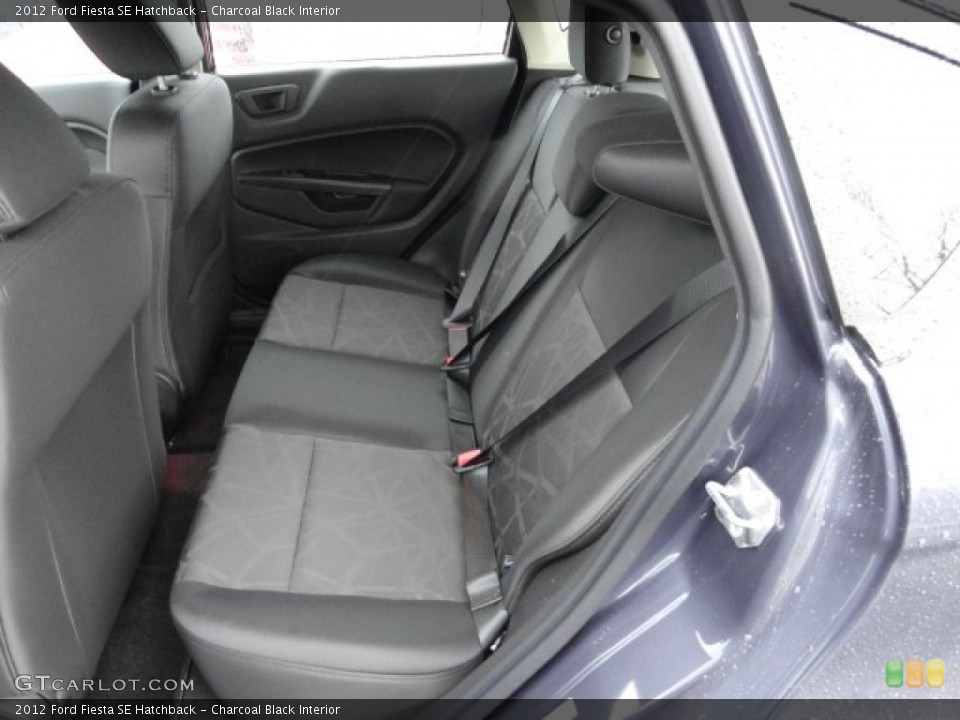 Charcoal Black Interior Photo for the 2012 Ford Fiesta SE Hatchback #59803851