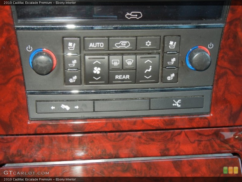 Ebony Interior Controls for the 2010 Cadillac Escalade Premium #59803968