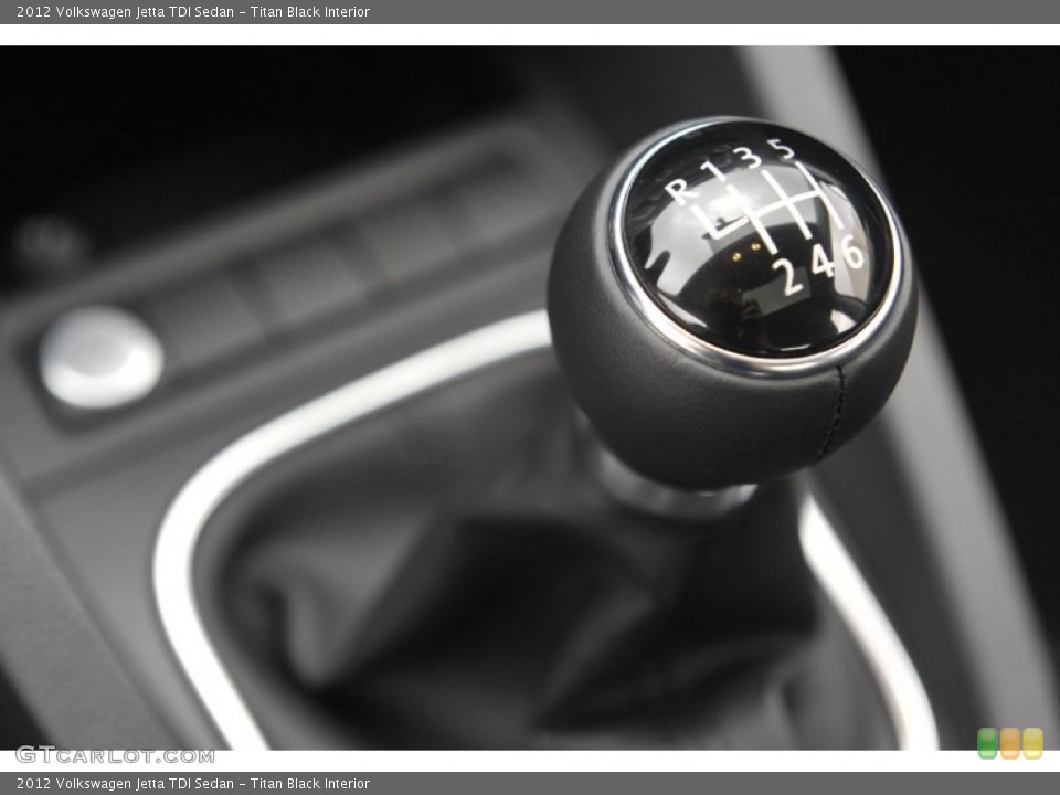 Titan Black Interior Transmission for the 2012 Volkswagen Jetta TDI Sedan #59804220