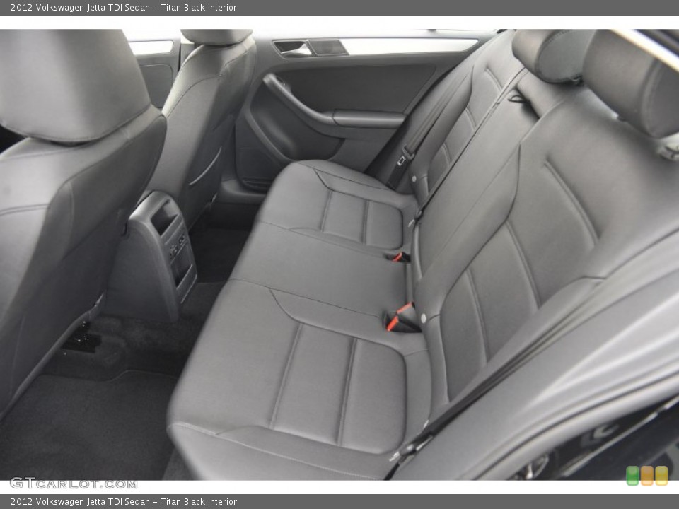 Titan Black Interior Photo for the 2012 Volkswagen Jetta TDI Sedan #59804283