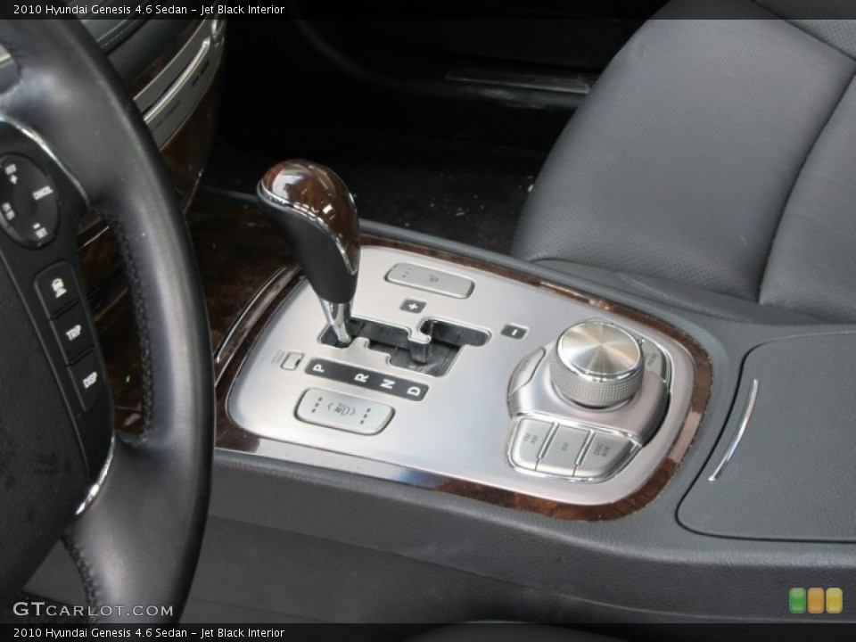 Jet Black Interior Transmission for the 2010 Hyundai Genesis 4.6 Sedan #59805219