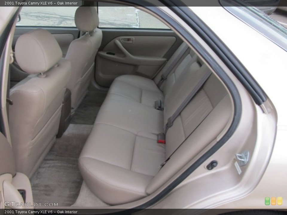 Oak Interior Rear Seat for the 2001 Toyota Camry XLE V6 #59806109