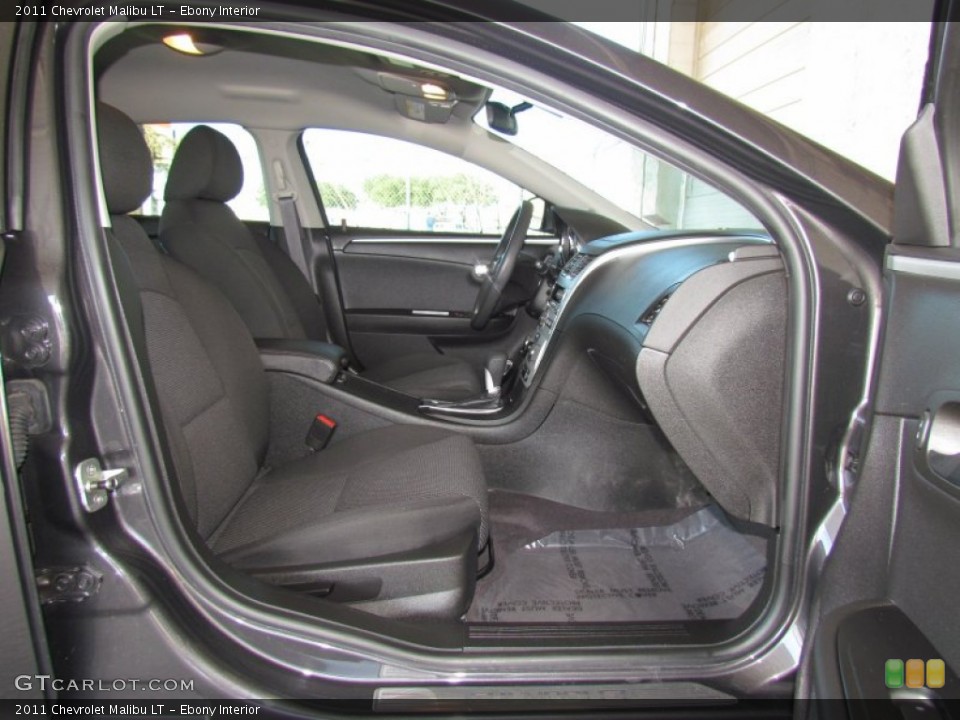 Ebony Interior Photo for the 2011 Chevrolet Malibu LT #59806359