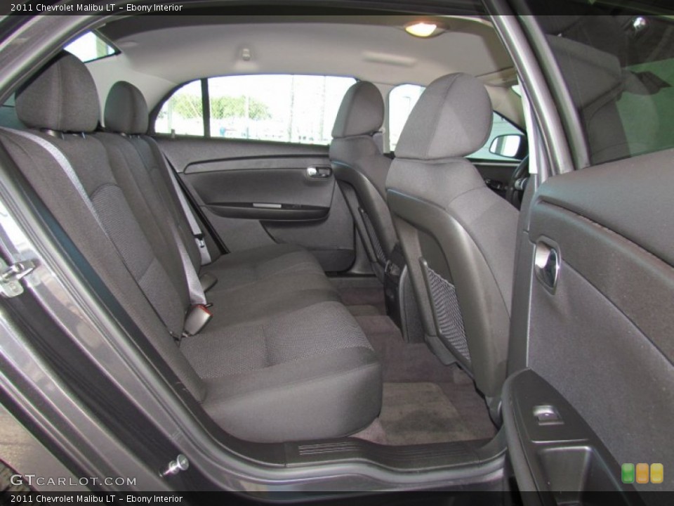 Ebony Interior Photo for the 2011 Chevrolet Malibu LT #59806367