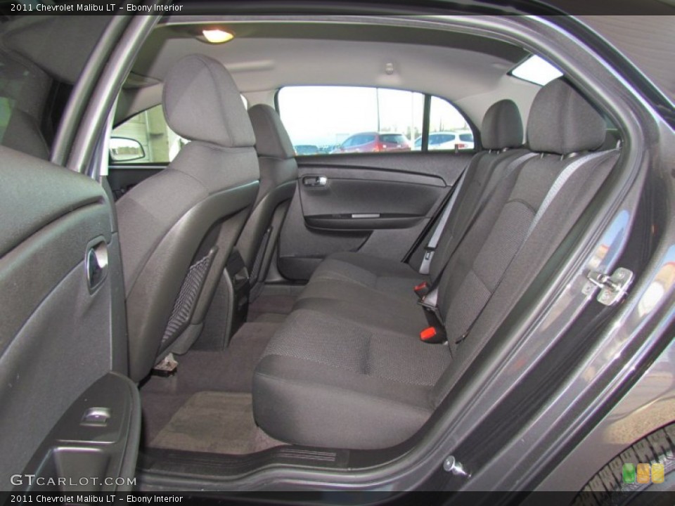 Ebony Interior Photo for the 2011 Chevrolet Malibu LT #59806376