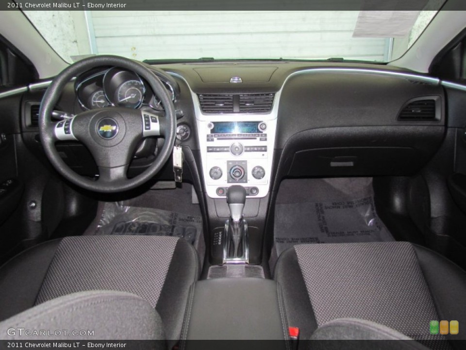Ebony Interior Dashboard for the 2011 Chevrolet Malibu LT #59806392