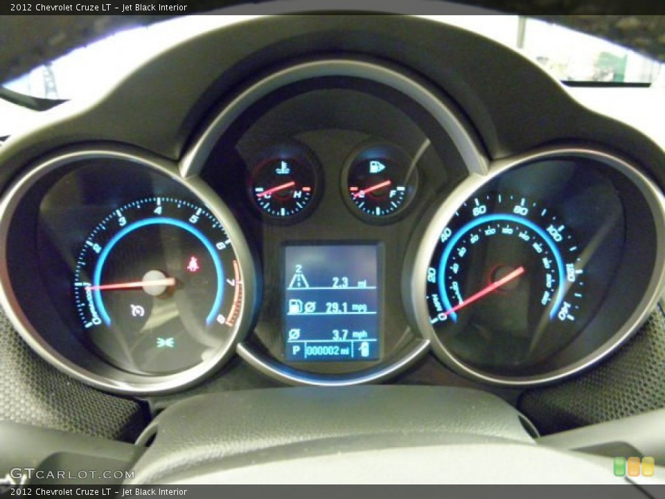 Jet Black Interior Gauges for the 2012 Chevrolet Cruze LT #59811565