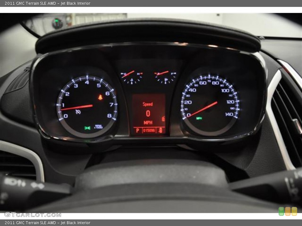 Jet Black Interior Gauges for the 2011 GMC Terrain SLE AWD #59814097