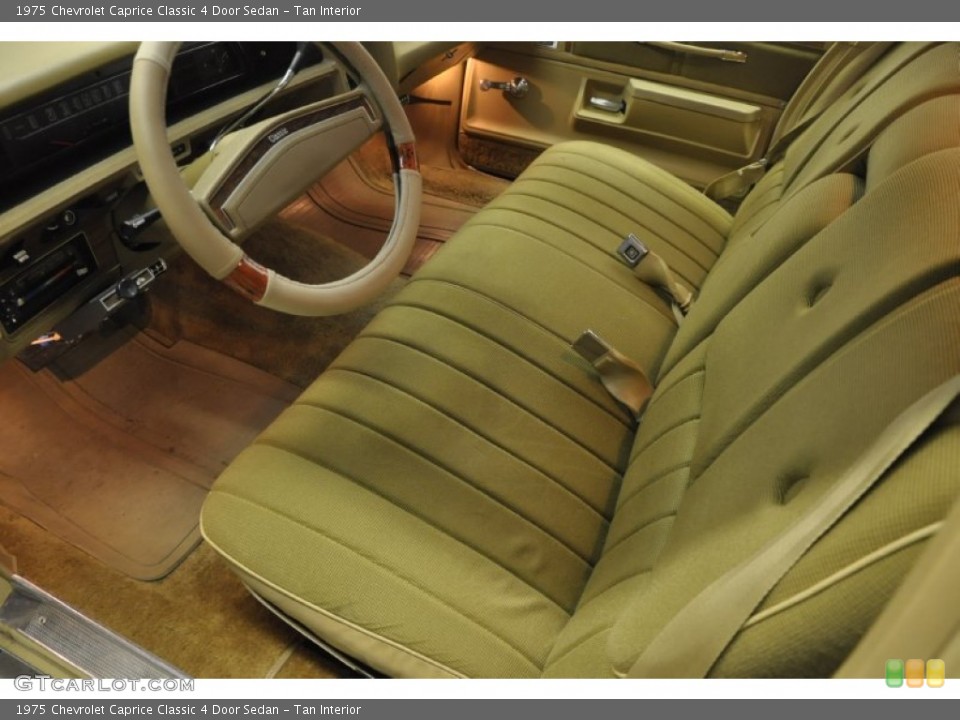 Tan Interior Photo for the 1975 Chevrolet Caprice Classic 4 Door Sedan #59814455