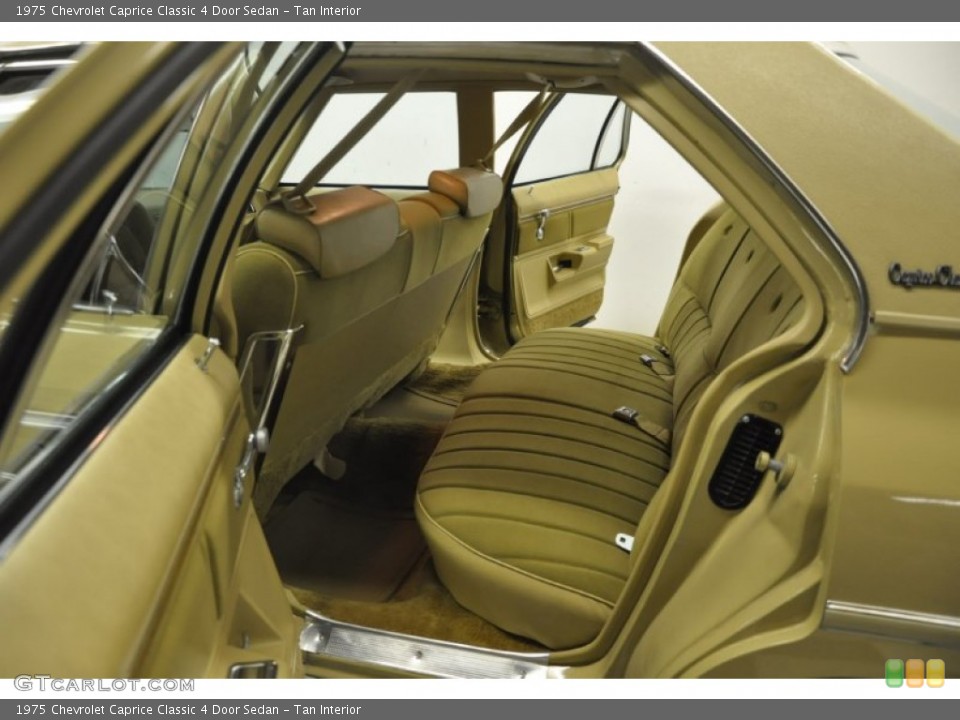Tan Interior Photo for the 1975 Chevrolet Caprice Classic 4 Door Sedan #59814575